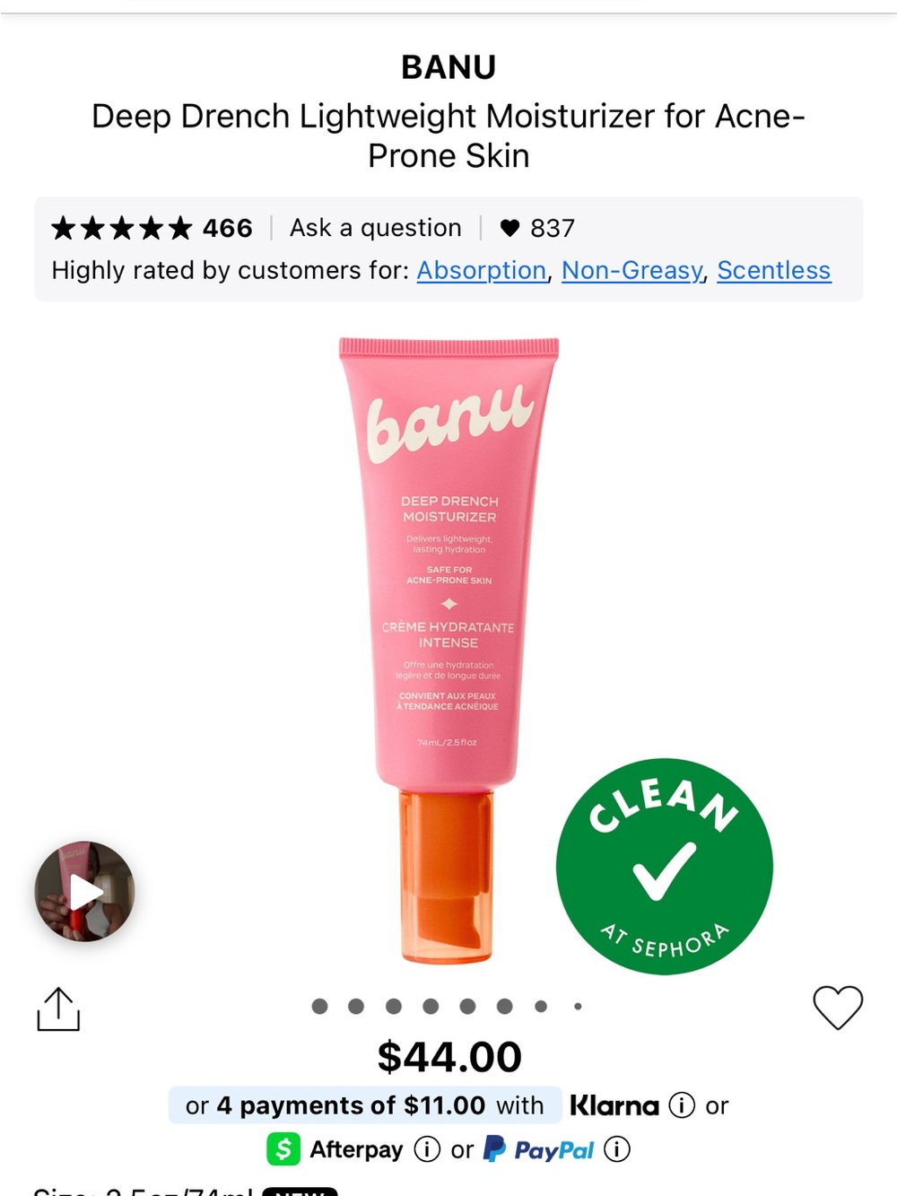Baby Deep Drench Moisturizer